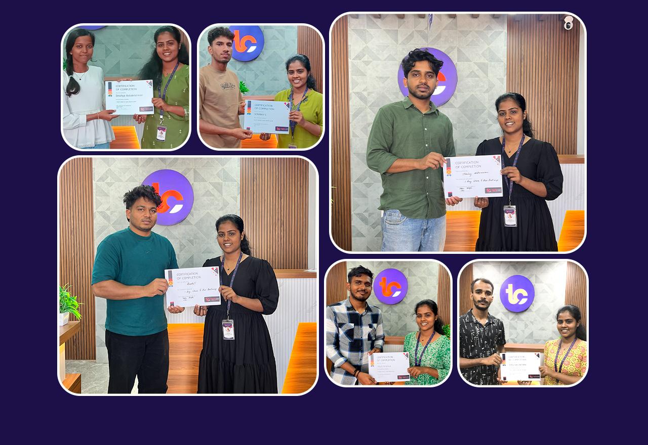 Batch completion at Techcake