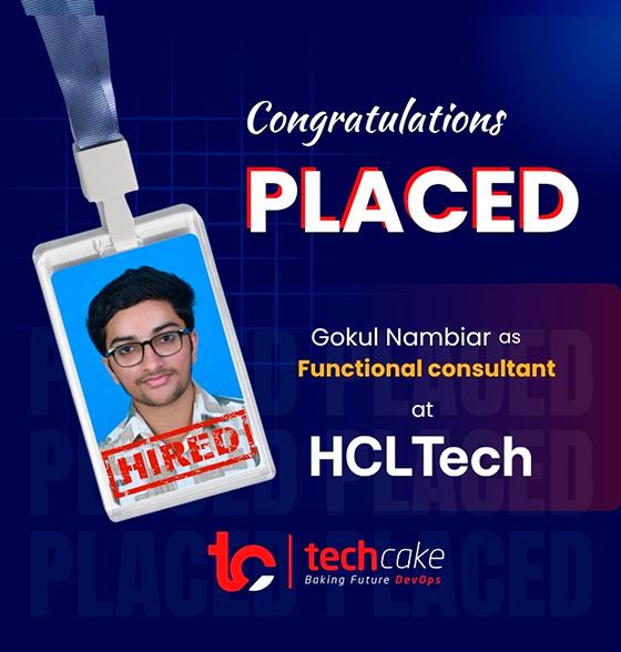 Gokul Nambiar, Functional Consultant at HCLTech