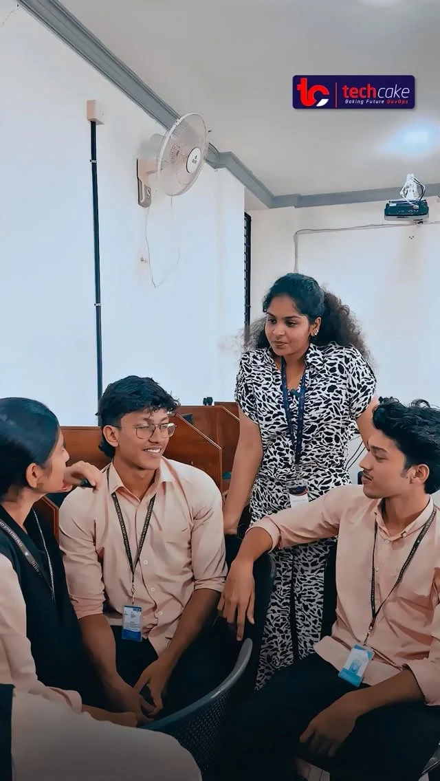 🔥 IT students at ITM College, this one’s for you! 🔥

We had an epic time hosting our DevOps & AWS workshop at ITM College of Art & Science 🚀
The energy, questions, and curiosity? Top-tier 💯

We broke down DevOps in a way that actually makes sense
Showed how AWS runs real apps used by real companies
And talked honestly about careers, skills, and what the industry wants 💡

At Techcake, we keep it real 👇
⚡ Job-oriented DevOps courses
🛠 Hands-on learning (you actually do the work)
👨‍💻 No trainers. Only working experts.
🚀 100% Placement Support

Still thinking “What after college?”
This is your sign. Start building your IT career now 💥

📩 DM us and let’s talk careers.

#devopsinkannur #devopstraining #kannur
